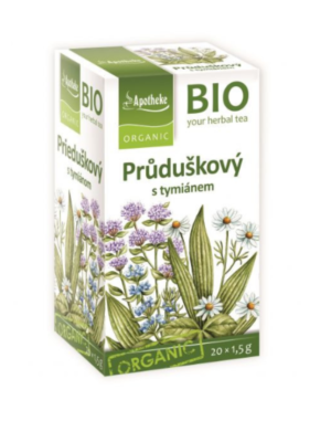 Čaj bronhialni s timijanom bio Apotheke (20 f.v.)