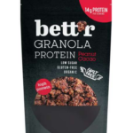 Granola z arašidovimi in kakavovimi proteini Bett'r bio (300g)