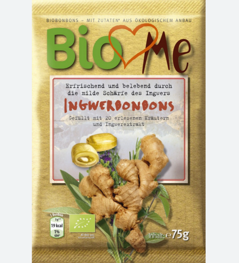 Ingverjevi bonboni bio Bio4You (75g)