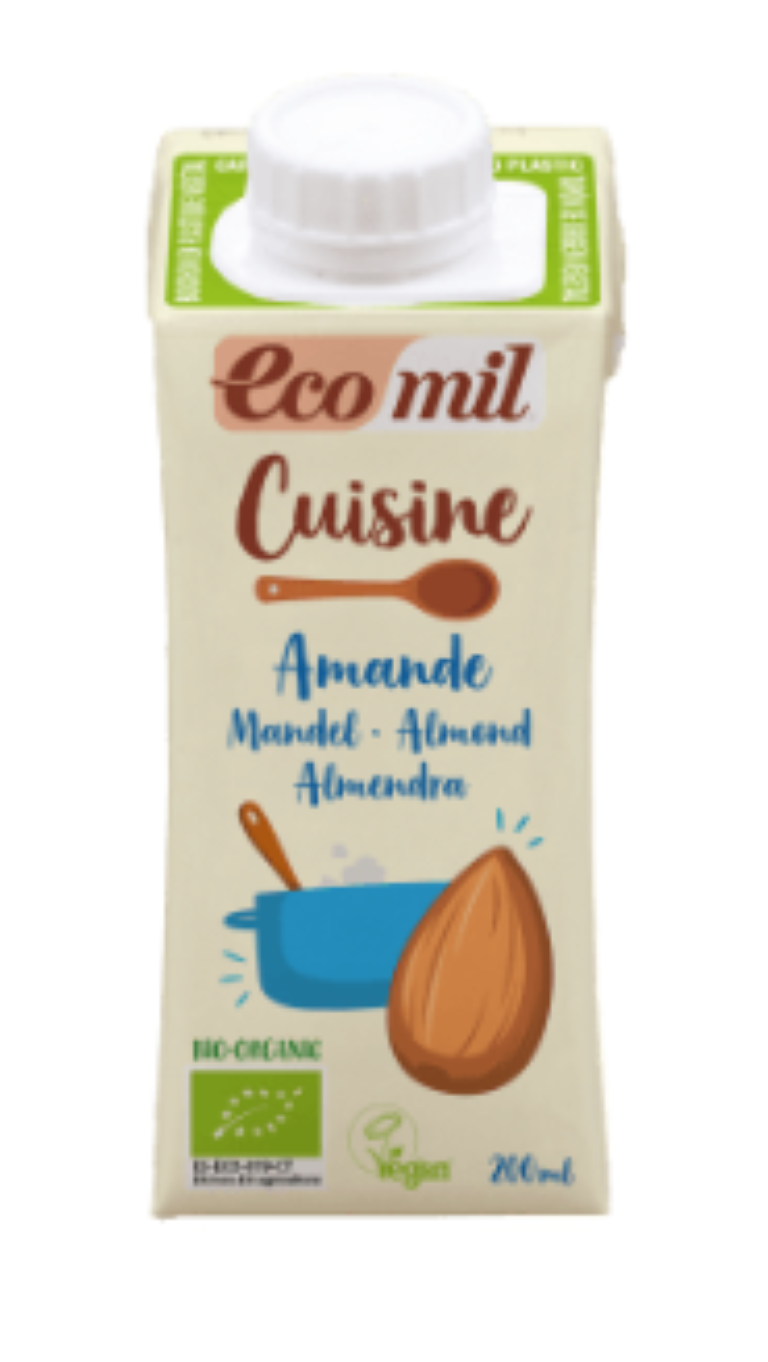 Krema mandljeva za kuhanje bio (200ml)