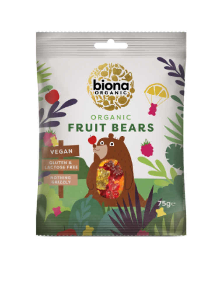 Sadni medvedki bonboni bio (75g)