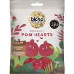 Srčki z granatnim jabolkom bonboni bio (75g)